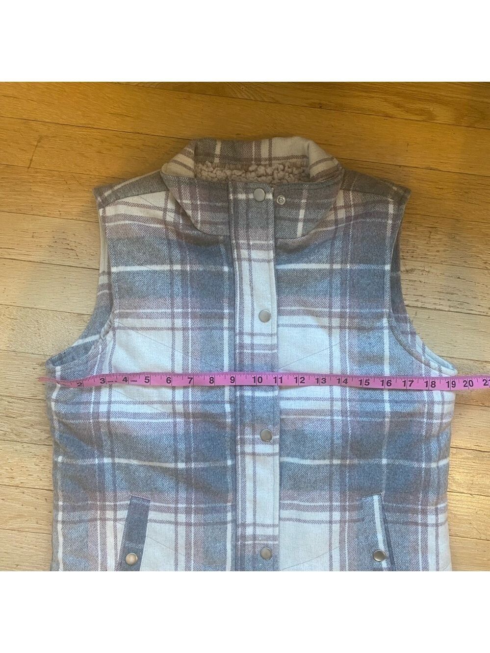 *NWOT* THREAD & SUPPLY ‘Timberlee’ Sherpa Lined Vest - Picture 10 of 15